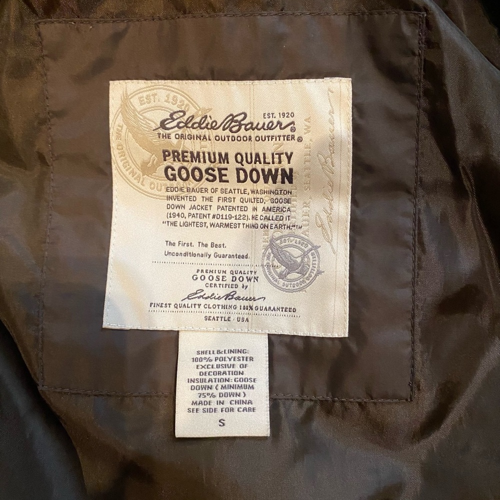 Eddie Bauer puffer vest